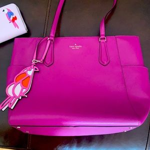 Kate Spade Bag and Wallet NWOT Magenta